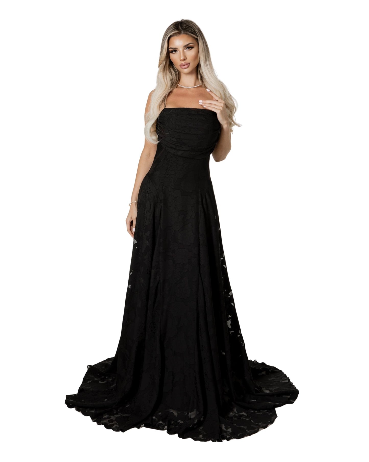 Floral Lace Maxi Dress