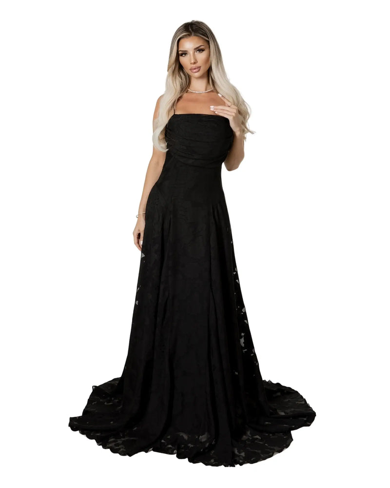 Floral Lace Maxi Dress