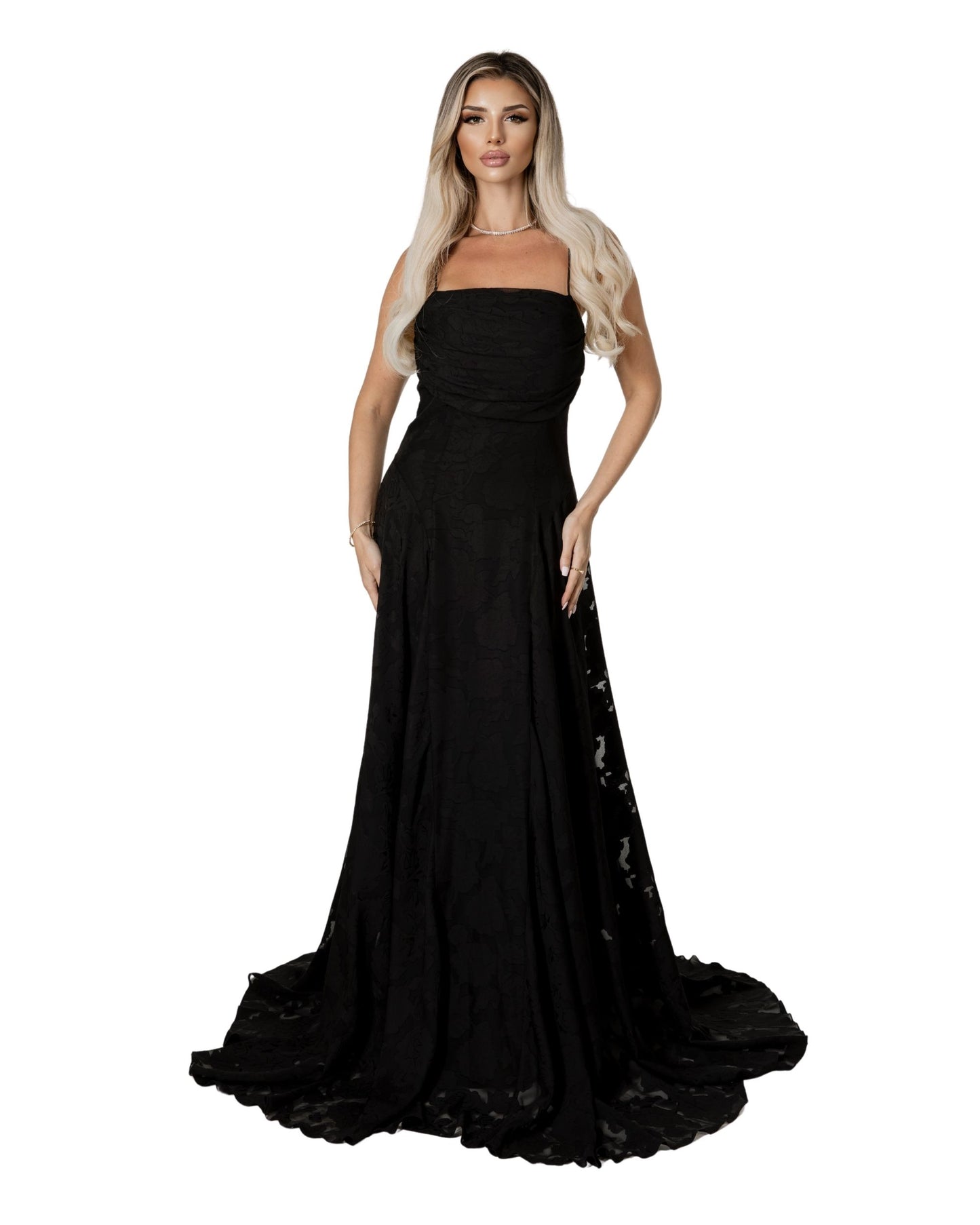 Floral Lace Maxi Dress