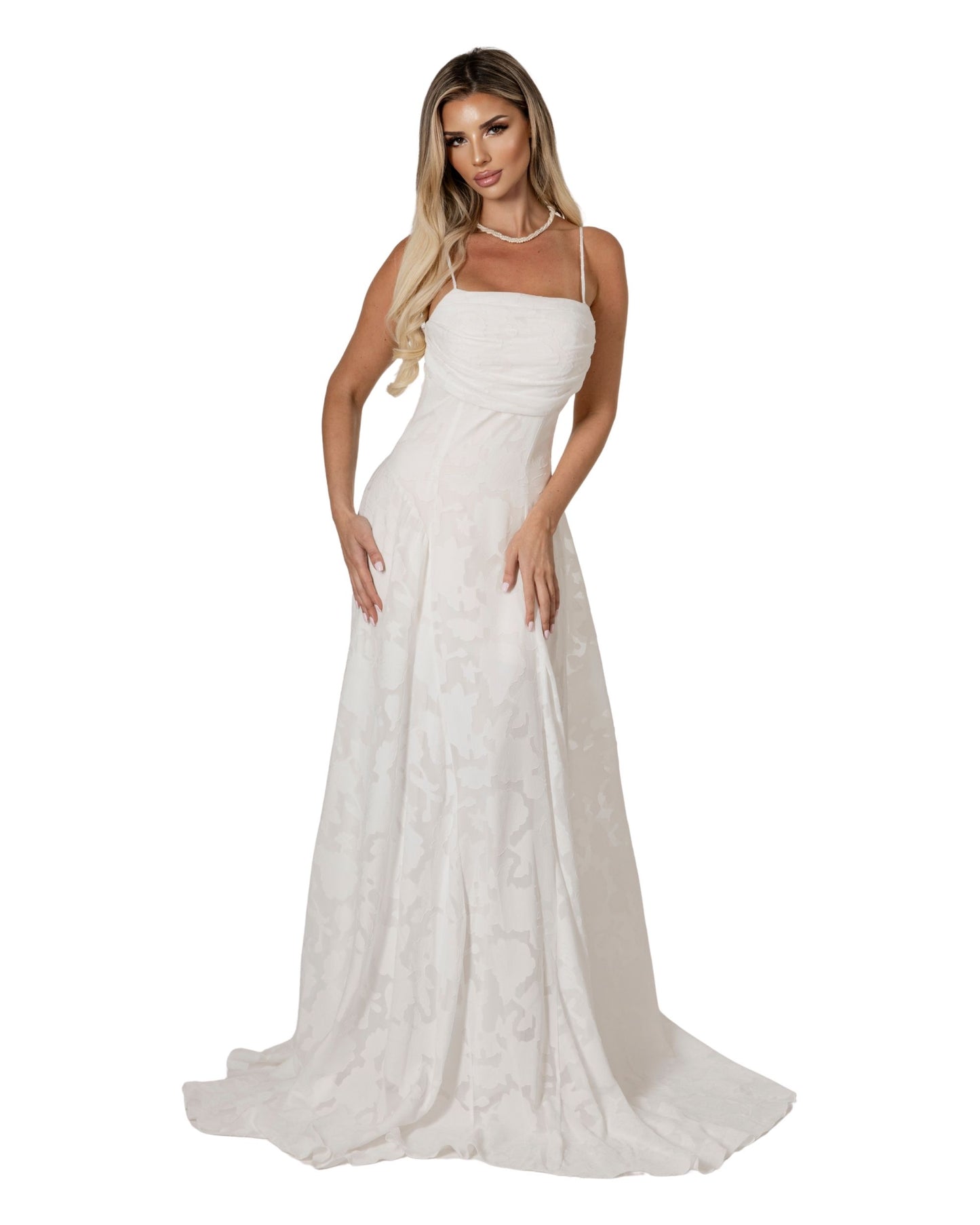 Floral Lace Maxi Dress